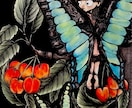 ダークファンタジーのイラストを描きます 現役デザイナーが独特な世界観をお届けします。 イメージ2