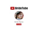 結婚式プロフィール【YouTube風】作成します 【大人気商品・DVD発送無料】ココナラ実績100組越え！ イメージ7