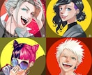 印象に残るアイコン作成します パッと目に付く色や表情で魅せます。 イメージ1
