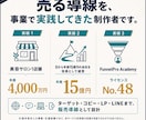 講座ビジネス・コンサル個人起業家のLPを制作します コーチ・コンサル・個人起業家向け｜原稿ゼロから公開まで丸投げ イメージ5