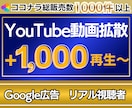 YouTube動画の再生回数を正規広告で拡散します 【再生が止まった方へ】広告でアルゴリズムに再度乗せます イメージ1