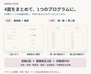 ピアノ発表会の二つ折りプログラムを制作します 原稿を送るだけ｜10種から選べる上品な二つ折り イメージ3