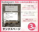インスタ画像➡︎フィード投稿テンプレ3枚作成します 特別価格！AIじゃない！サロン向け女性目線世界観テンプレート イメージ4