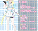 IRIAMなどで使える立ち絵描きます とびきり可愛いオリジナルキャラクター作成いたします！ イメージ2