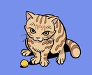 ポップなタッチでペットの似顔絵お描きします SNSアイコン・プレゼント・ご自宅に飾る用などにぜひ♪ イメージ5