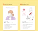 両面印刷＆送料込！ペン画で似顔絵名刺作ります 仕事につながる！素の魅力を引き出す職業がわかるイラスト名刺 イメージ6
