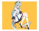 商用利用可能のイラストを制作します キラキラかわいく目を引くイラストをお届けします！ イメージ3