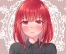 可愛い女の子のイラストを制作します アイコンやヘッダー、立ち絵や一枚絵など幅広く制作可能です。 イメージ1