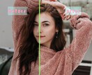 ポートレートなどの補正・修正します 違和感のない自然な加工ならおまかせ！ イメージ1