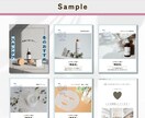 美容系専用月額プラン！週1投稿のデザインします “キレイ”はデザインから。サロンの世界観、魅せます。 イメージ8