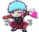 Xなどのアイコンやヘッダーのイラストを描きます ご要望に合わせオリジナル制作致します！ イメージ2