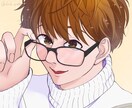 明るくて可愛いSNSアイコン制作します デフォルメ可/男女どちらでもOK！ イメージ2