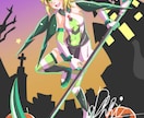 アニメ塗でアイコン、バストアップ、全身に対応します 納期3日とありますが依頼状況で短縮可能です！ イメージ2