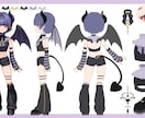 商用利用込み！活動者向けのイラスト制作します 収益化利用◎Vtuber・動画配信・サムネイル・グッズなど イメージ8