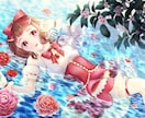 商用利用可！幻想的、仄暗い、独特なイラスト描きます ゴシック系、ダーク系、幻想的な雰囲気はお任せ！ イメージ2
