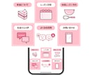 1枚3000円★LINEリッチメニュー制作します 初心者でも安心★親切、丁寧、迅速対応 イメージ3