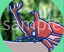 アイコン・ヘッダー等色々描きます 様々な生き物を可愛くデフォルメ！ イメージ1