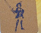 オリジナルグッズ(革細工、小物)をお作ります レーザーカッターにより微細なデザインも作れます イメージ8