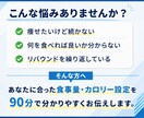 格好良い体づくりをサポートします 無理なく痩せる食事指導をします。 イメージ2