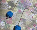 縁起のいい水引ピアスを作ります 水引は縁起の良い物なのでプレゼントなどに良いかなと思います！ イメージ1