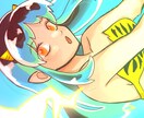 SNSのアイコン等の提供をさせて頂きます 理想の色使いやフォルム、絵柄を意識して提供! イメージ4
