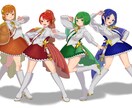 キャラクターデザイン、立ち絵、バーナー等作成します 依頼者様のご要望に沿った商品を少しでも早く提供します イメージ5