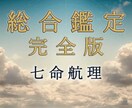 総合鑑定◆人生の航海図を贈ります 今の流れと判断軸を、自由なテーマで読み解く イメージ2