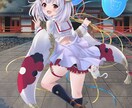 美少女イラスト描きます 別サービスでの受けた件数50件以上。幅広い絵柄で対応します。 イメージ4