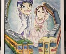 SNSや印刷物で映える似顔絵描きます アイコン、広告、額装など用途は様々！ イメージ6