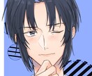 お好きなキャラクター版権イラスト描きます 腐、夢歓迎です！男性キャラや等身高めのキャラクターが得意です イメージ4