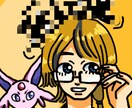皆様の似顔絵(名前ロゴ、メッセージ等)も描きます アイコンやお誕生日プレゼント等用に似顔絵を描きます！ イメージ4