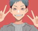 短日納品！SNS用のイラスト描きます オリジナル！歌ってみたなどのイラストも作成致します！ イメージ4