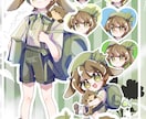 キャラクターデザインおよび立ち絵描きます IRIAM、TRPGなどで使用できる立ち絵イラストを描きます イメージ3