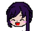 ドット絵アイコン以外にも動物や道具なども作成します 表情差分は動画などにも使用できます！ イメージ6