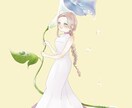 柔らかいタッチで仕上げます 人物はもちろん背景も描けます！ イメージ6
