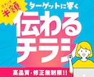 今だけ半額！集客アップに繋がるチラシを制作します あなたの想いを伝えるお手伝いをします！ イメージ1