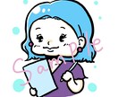 ゆるいタッチの似顔絵イラストを作成します プレゼントや、SNSのアイコンにも！ イメージ3