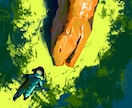 厚塗り風一枚絵・立ち絵描きます モンスターや人物の一枚絵を、厚塗りイラストでお届け。 イメージ2