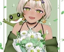 一枚絵描きます 簡単な背景つき！/商用OK/こだわり詰め込み イメージ1