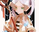 高級感のあるイラストを描きます 記念イラストアイコンにおすすめ イメージ5