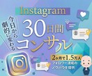 2ヶ月で1.5FW✔インスタのコンサルします 30日間のチャット無制限！徹底サポート イメージ1
