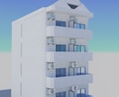 アニメ・漫画背景や建築の3DCGパース制作します 【Blender使用】手書き間取り・画像から3D空間を再現！ イメージ4