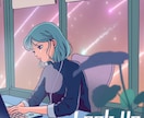 人間の絵描きです。主にMV用のイラストを描きます MV用、ボカロ用、ジャケット絵、アイコン等にご活用ください！ イメージ7