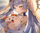 動きがあって元気でかわいいイラストを描きます 気軽にご相談ください！※初回に限りリテイク無制限！ イメージ7