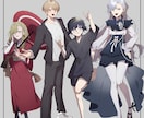 立ち絵制作いたします TRPG・動画素材・ゲームなどに！ イメージ5