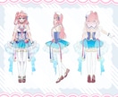 キャラクターの立ち絵制作(パーツ分け可能)します キャラデザから一括対応可能です！ イメージ6