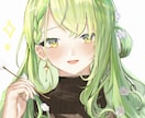 かわいいアニメ風アイコンを作成します キラキラした絵柄や鮮やかな色遣いのアイコンを制作します！ イメージ2