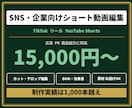 SNS・企業向けショート動画を編集します 広告・PR・商品紹介を編集いたします！ イメージ1