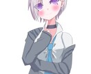 かわいい女の子のイラスト描きます キラキラかわいい女の子を貴方の元へ イメージ1