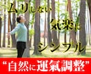 あなたは普通に過ごすだけ。お任せで運氣を整えます すみません。特別なこと、難しいことはいりませんでした。 イメージ1